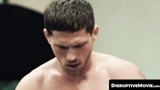 DisruptiveMovie.com - Mechanic Roman Todd bends twink Brandon Anderson over for a qui
