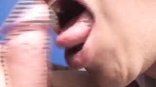 Two good looking butt pirates have steamy anal fuck session