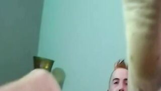 Amateur sucked skillfully before slow bareback pounding