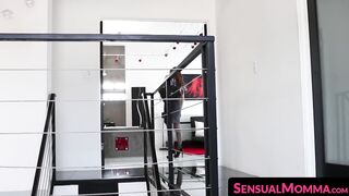 SensualMomma.com - Hot stepmom's pussy eaten out by nubile lesbian teen's desire