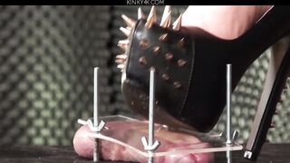 Cbt And The High Heels With Spikes