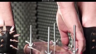 Cbt And The High Heels With Spikes
