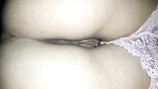 Secret Buttocks Creampie with a Big-Ass Latina MILF