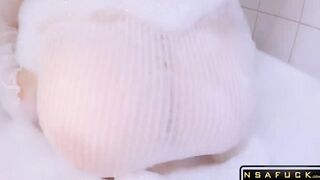 He Washed my BIG TITS with his DICK vol1