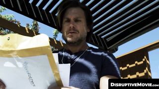 DisruptiveMovie.com - Horny gay Hans Berlin drills and breeds stepcousin Declan Blake