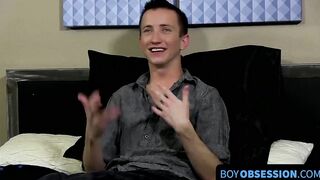 BoyObsession.com - Skyler Evans's introducing sexy horny twink masturbation