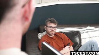 Stepdad Jonas Jackson eating out Eddys FTM pussy