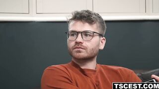 Stepdad Jonas Jackson eating out Eddys FTM pussy