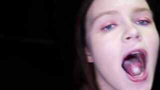 Does the cum taste good, Ava?