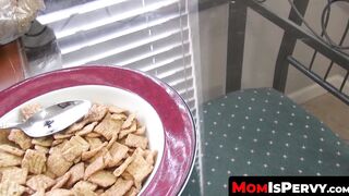 MomIsPervy.com - Alyssa Jade's pussy gets stretched to the limit in bathroom
