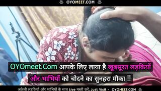 Naughty Devar Romance with Her Horny Bhabhi Alone in the Night