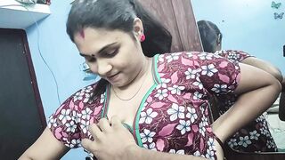 Naughty Devar Romance with Her Horny Bhabhi Alone in the Night