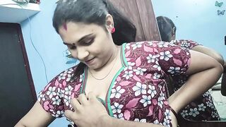 Naughty Devar Romance with Her Horny Bhabhi Alone in the Night