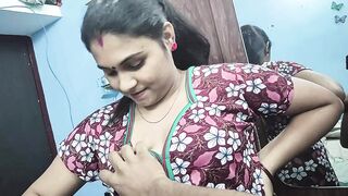 Naughty Devar Romance with Her Horny Bhabhi Alone in the Night