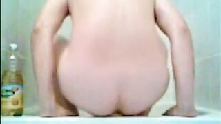 Twink's Dildo Ass Orgasm