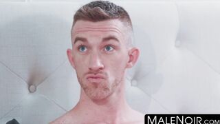 MaleNoir.com - Parker Payne offers his big black dick to handsome Nick Fitt for a rou