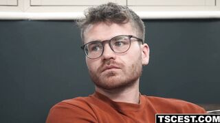Beefy DILF finds out that his son is a FTM!
