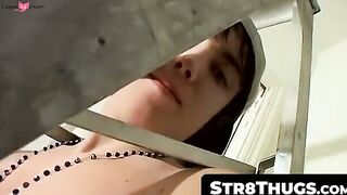 Str8Thugs.com - Twink Blinx can't resist jerking off in a series of hot solo scenes