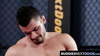 BuddiesNextDoor.com - Wonderful foreign stud Arad splits Shawn's ass with his thick c