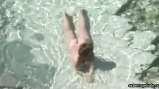 Aunt and Uncle caught on the beach