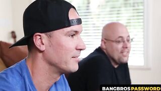 BangbrosPassword.com - Slutty teen babe obsessed with big hard cocks in her little pu