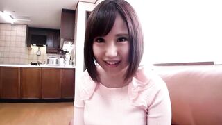 Japanese Teen seduce to First Time Suck