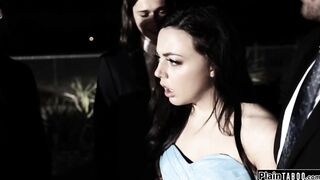 Teen wallflower faces her dates friends
