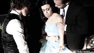 Teen wallflower faces her dates friends