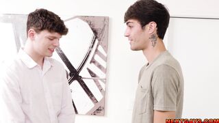 Sex with Ethan Tate and his stepbro Jacob Acosta