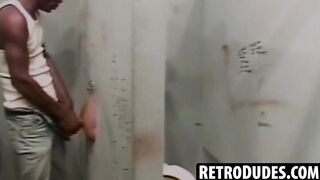 RetroDudes.com - Curly retro stud Dene Lamar takes a hard doggystyle fucking