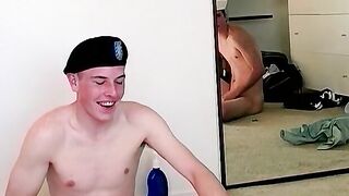 Seafaring teenager Alan Fisher cums hard after doggystyle