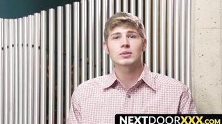 NextDoorXXX.com - Young man's throbbing cock begs for attention in jerk off session