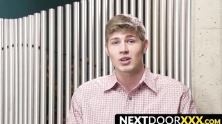 NextDoorXXX.com - Young man's throbbing cock begs for attention in jerk off session