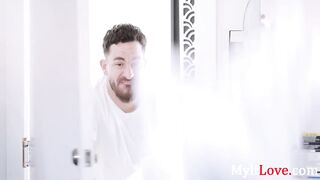 Hispanic Cougar Motivates Son Clean- Havana Bleu