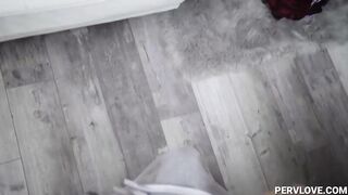 Step Sister Blowing My Penis While She Plays Videogames -