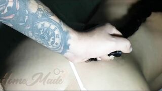 I GRAB HER HAIR !! to shove my dick harder