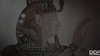 Cherry Kiss - Provocative Pharaoh Makes Sub Do Her Bidding