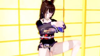 Commander sex with Amagi 01