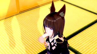Commander sex with Amagi 01
