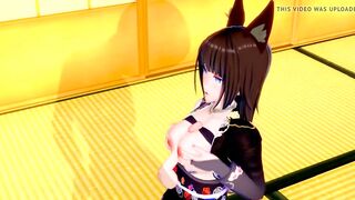 Commander sex with Amagi 01