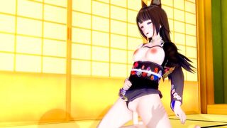 Commander sex with Amagi 01