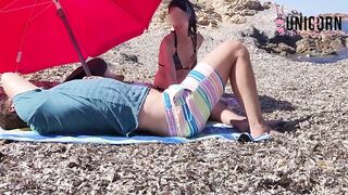Man Pounded into the Butt right on the Beach!