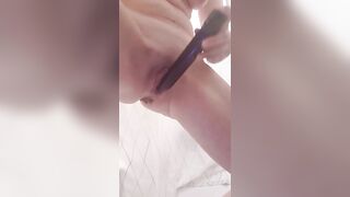 42y Cougar - masturbate under shower