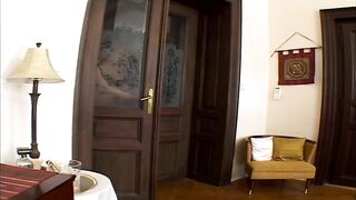 Big Boobed Czech Beauty Into double penetration Foursome (4K Upscale)