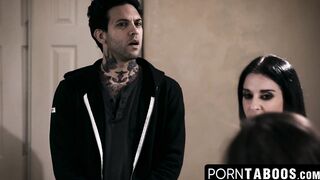 PornTaboos.com - Teen Abella Danger in raw sex action with her tattooed emo cousins