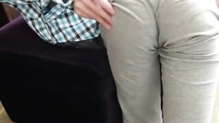 Disappointed stepdad spanks slutty Ina (19)