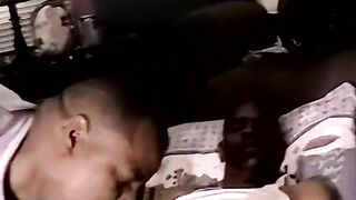 Black amateurs breeding deeply until a warm ending