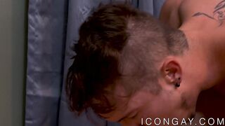 Handsome Troy Accola receives passionate Latino dicking