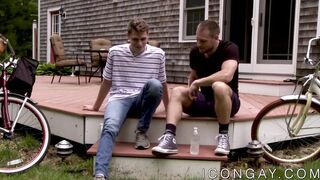 Handsome Troy Accola receives passionate Latino dicking