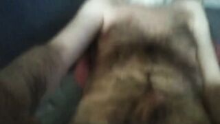 Grandpa Stroking on Webcam